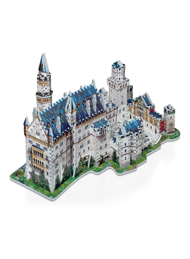 890 - Pieces Neuschwanstein Castle 3D Jigsaw Puzzle 4.7 X16 X12inch