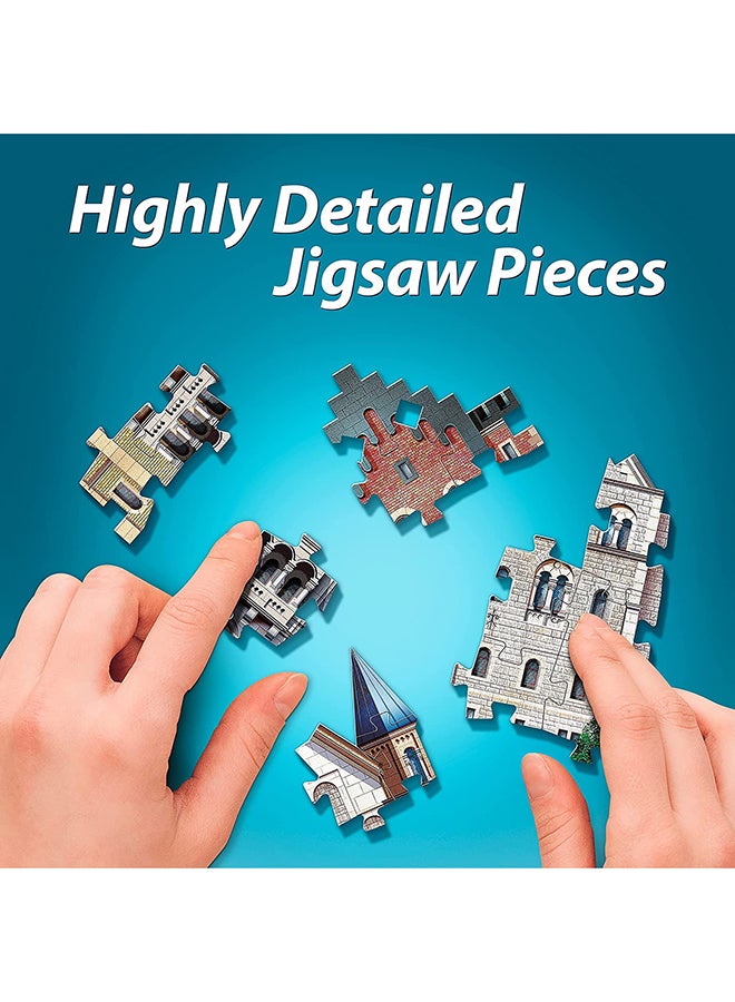 890 - Pieces Neuschwanstein Castle 3D Jigsaw Puzzle 4.7 X16 X12inch