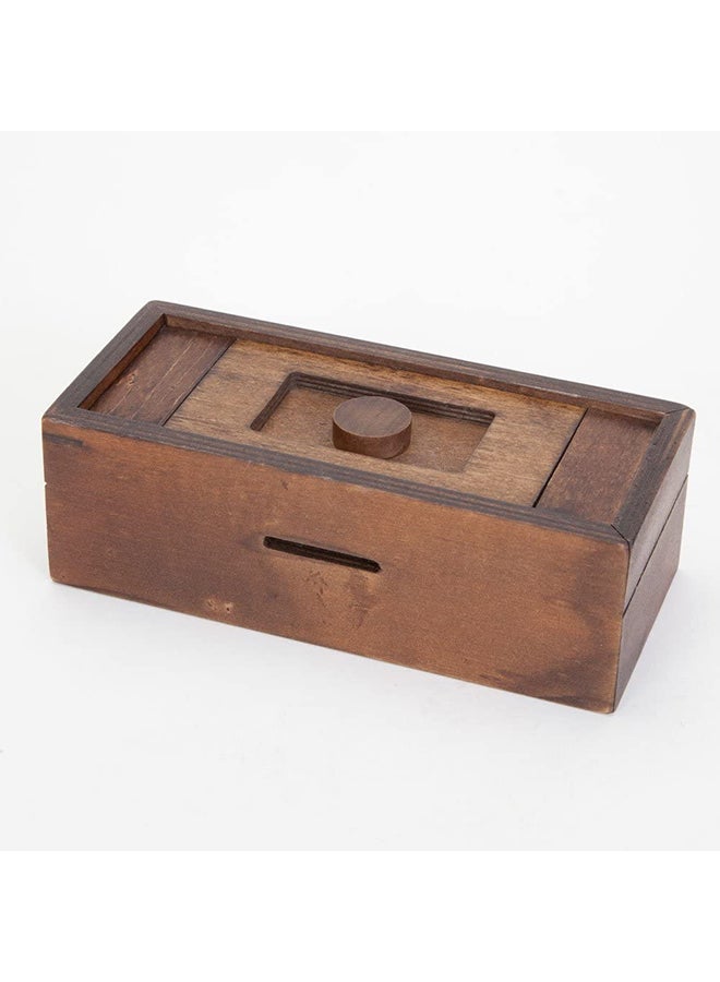 Stash Your Cash - Secret Puzzle Box 2.3 X6.3 X3inch