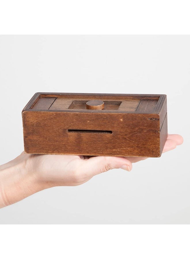 Stash Your Cash - Secret Puzzle Box 2.3 X6.3 X3inch
