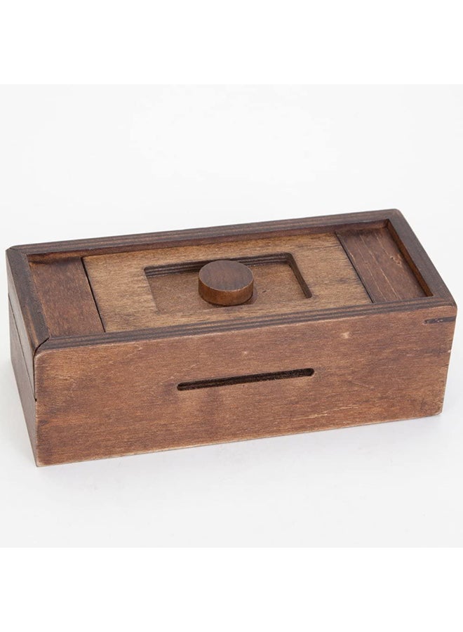 Stash Your Cash - Secret Puzzle Box 2.3 X6.3 X3inch