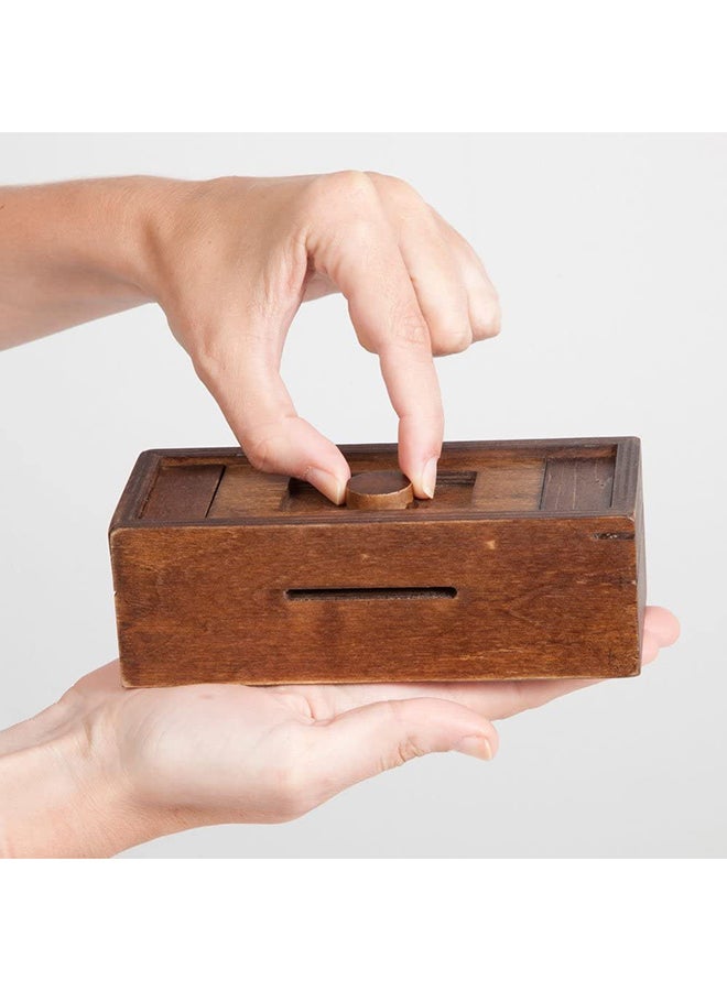 Stash Your Cash - Secret Puzzle Box 2.3 X6.3 X3inch