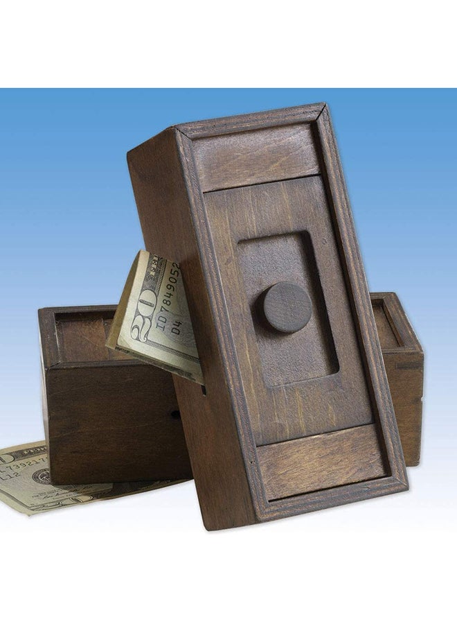 Stash Your Cash - Secret Puzzle Box 2.3 X6.3 X3inch