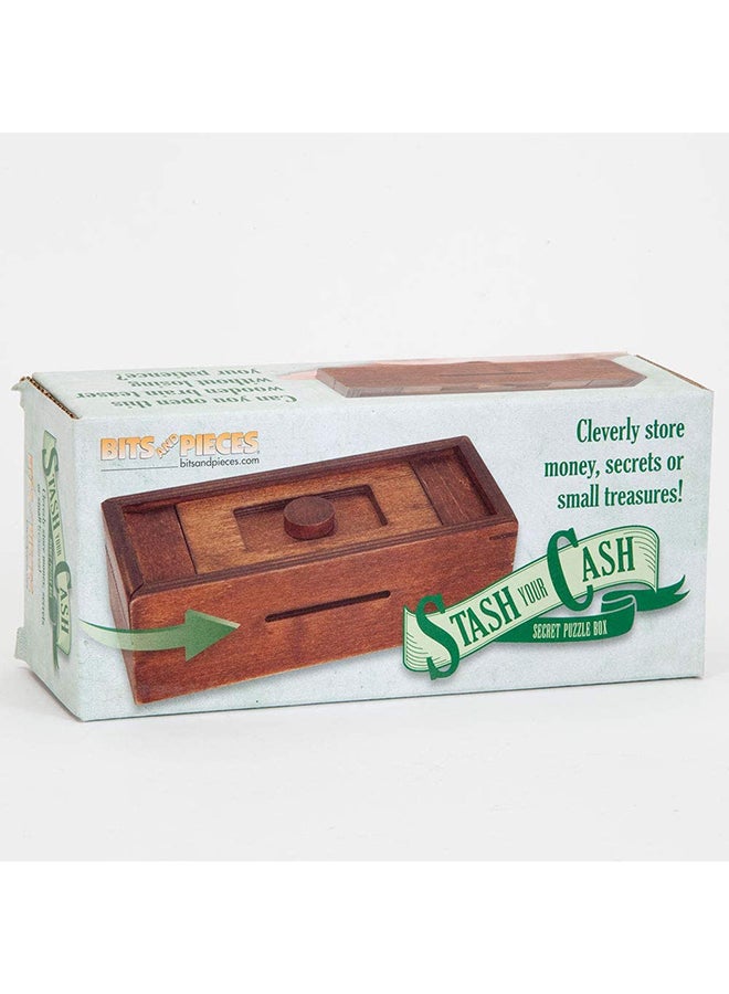 Stash Your Cash - Secret Puzzle Box 2.3 X6.3 X3inch