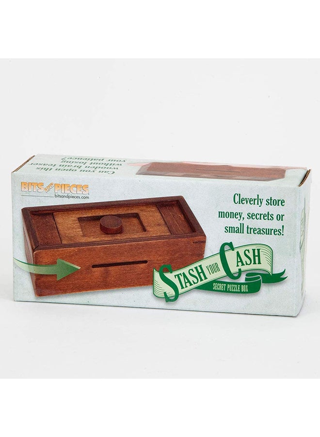 Stash Your Cash - Secret Puzzle Box 2.3 X6.3 X3inch