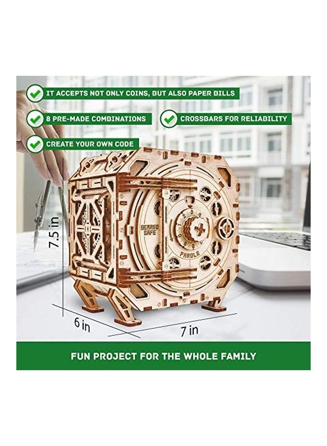 DIY Locker Puzzle Box with Combination  Mechanical 2 X14.6 X7.3inch