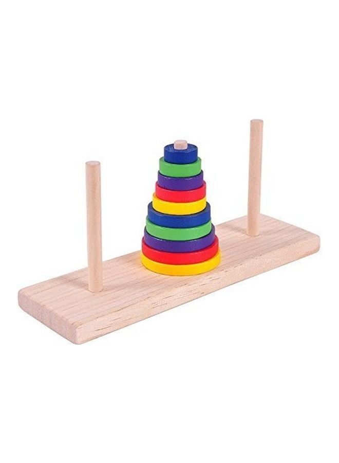 Hanoi Logic Puzzle 2.4 X7.8 X3.9inch