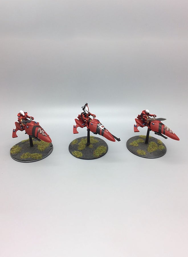 Warhammer 40000 Eldar Windriders Miniature Figure Set