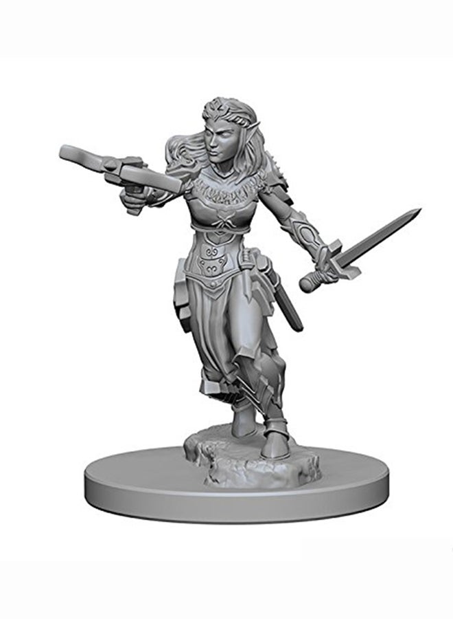 Marvelous Unpainted Elf Female Ranger Miniature