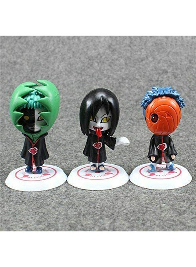 11-Piece Stylish Mini Model Of Naruto