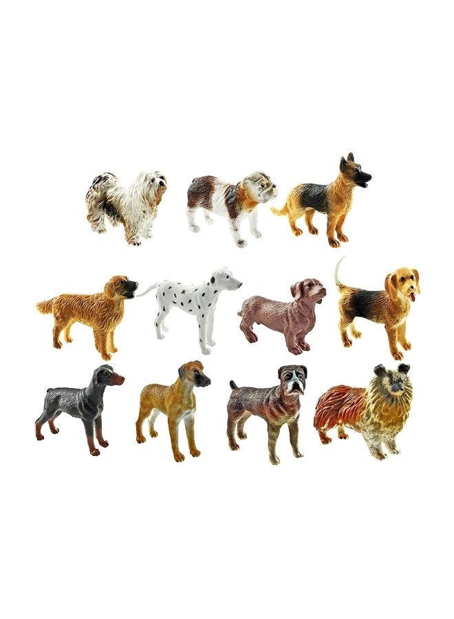 11-Piece Dog Toob Figure Set 695504