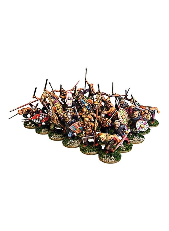 40-Piece Celtic Warrior Miniatures WGH-CE-01