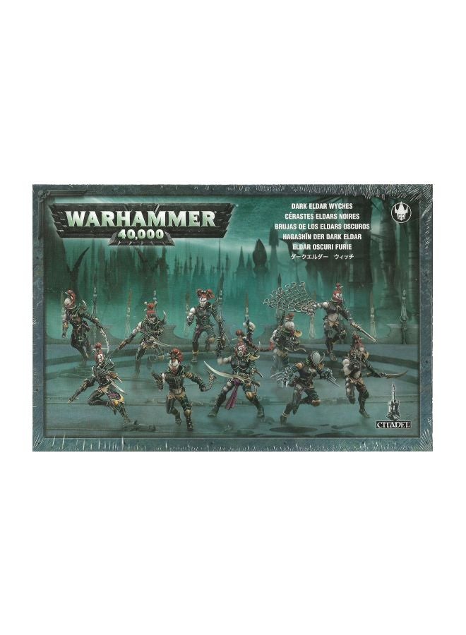 10-Piece Warhammer 40000 Dark Eldar Wyches Miniature Set