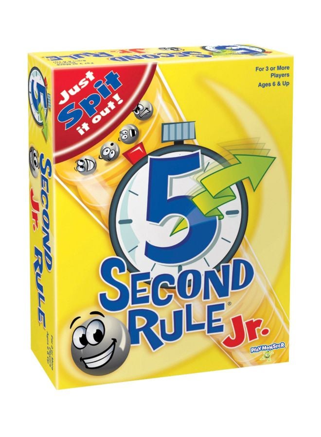 5 Second Rule Junior Just Spit It Out Board Game 7424