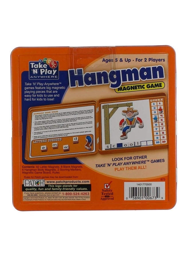 Take 'N' Play Anywhere Hangman Board Game 673