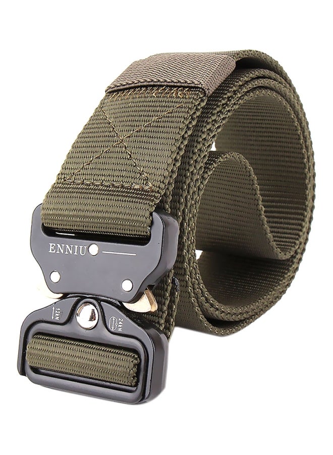 Training Belt With Buckle Army Green
