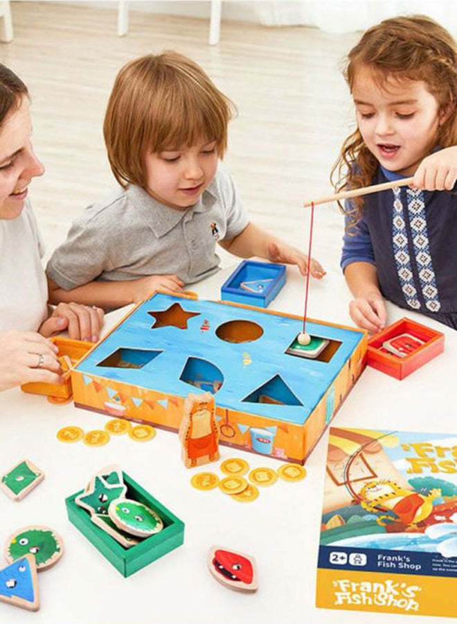 Fishing And Selling Fish 2 In 1 Frank Shop Parent Child Interactive Board Games