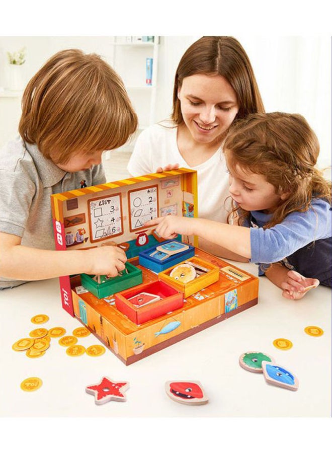 Fishing And Selling Fish 2 In 1 Frank Shop Parent Child Interactive Board Games