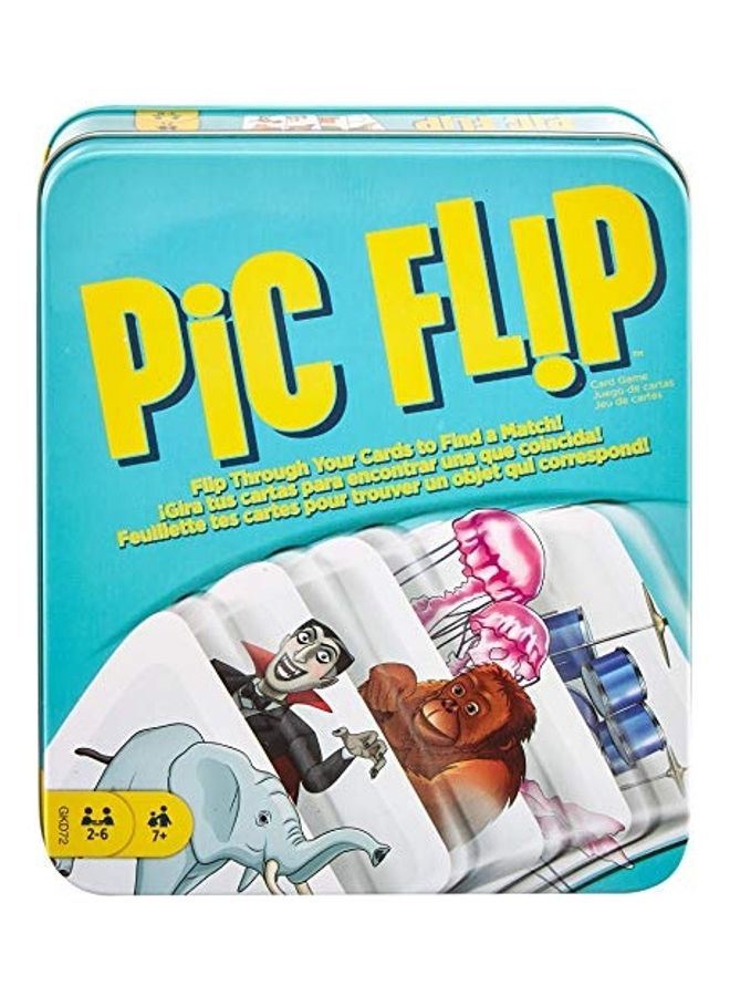 Pic Flip Card Game