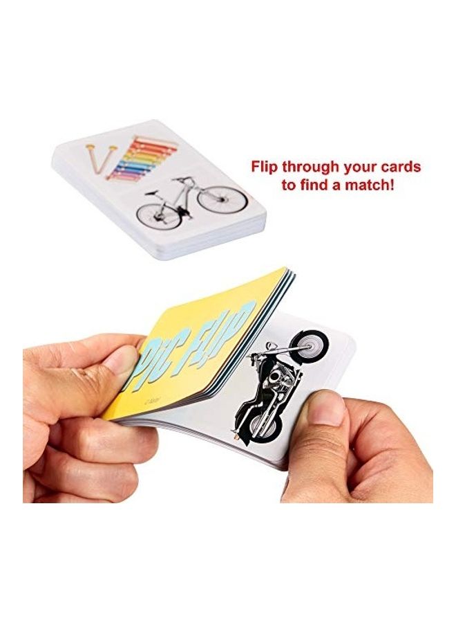 Pic Flip Card Game