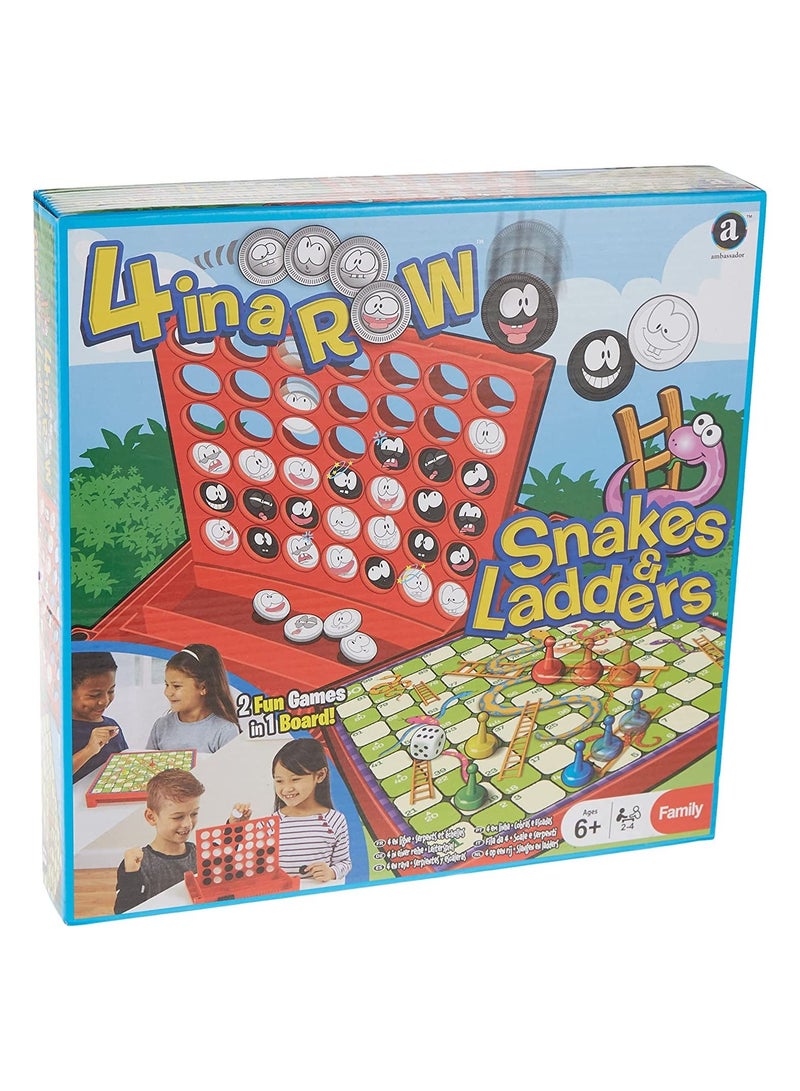 4-In-A-Row & Snakes and Ladders Game