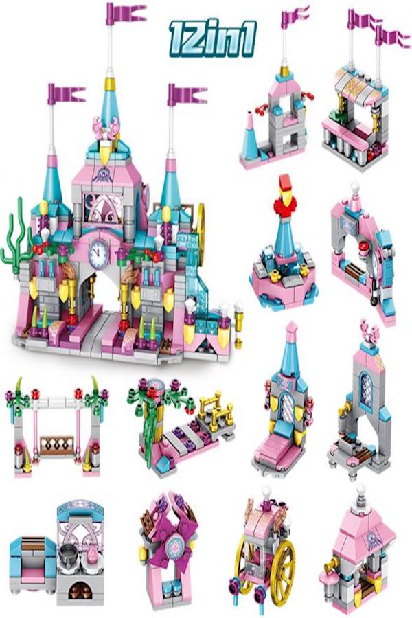 Princess Castle Blocks Set 566 Pieces