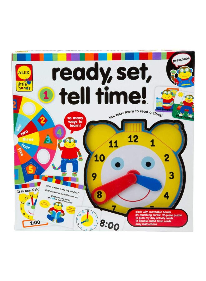 67-Piece Ready Set Tell Time Playset 1467