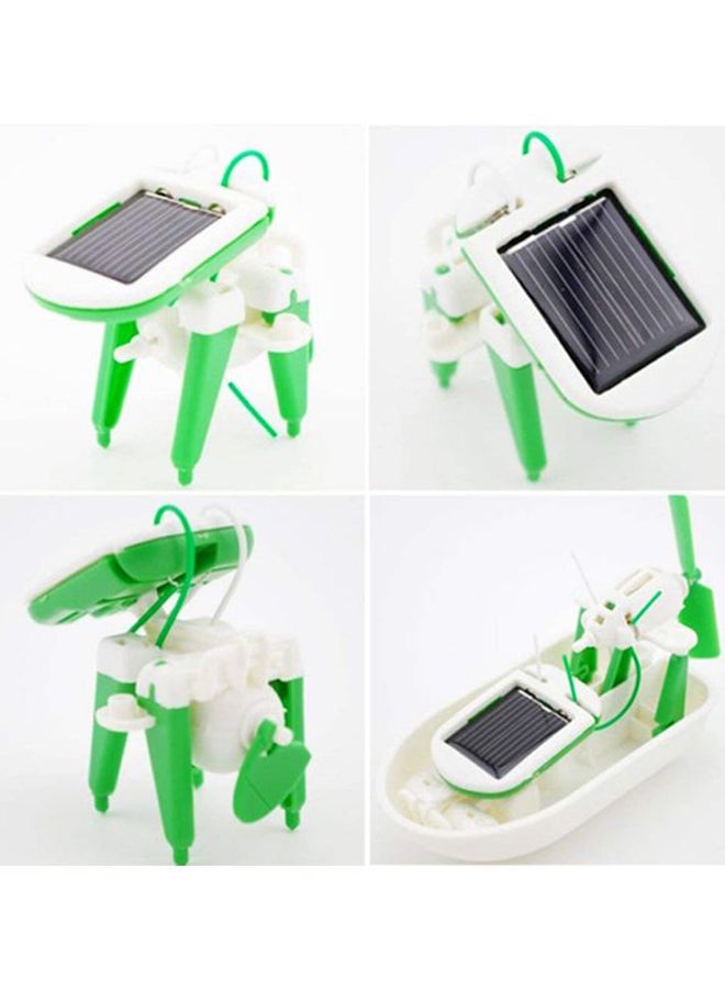 6-In-1 Solar Power Robot Kit 21x18x5cm