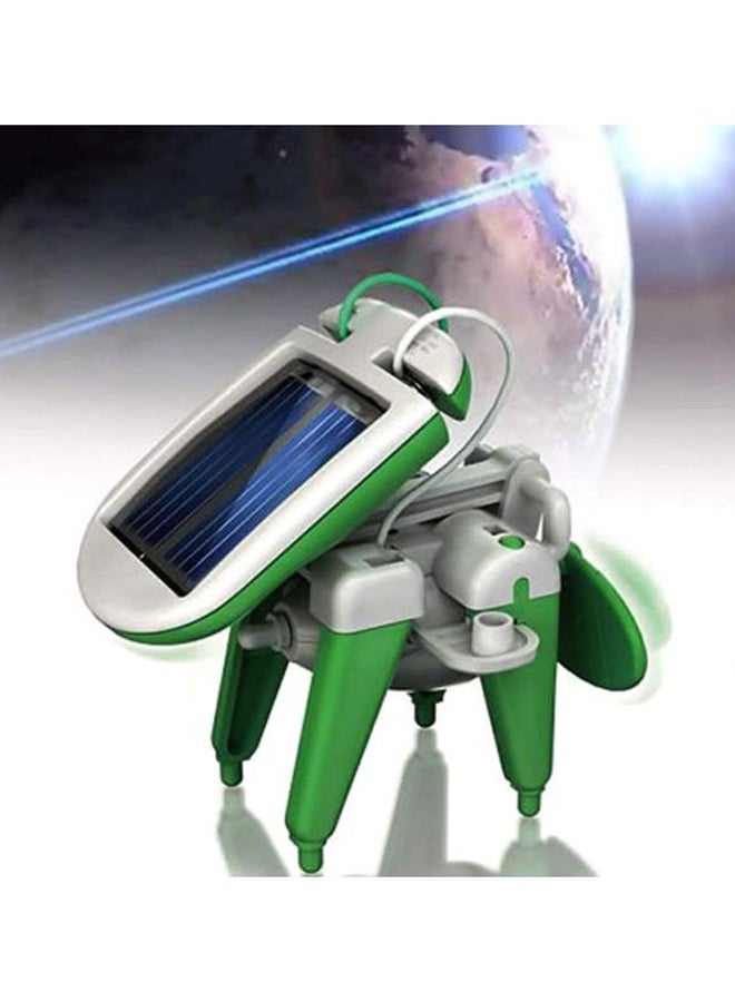 6-In-1 Solar Power Robot Kit 21x18x5cm