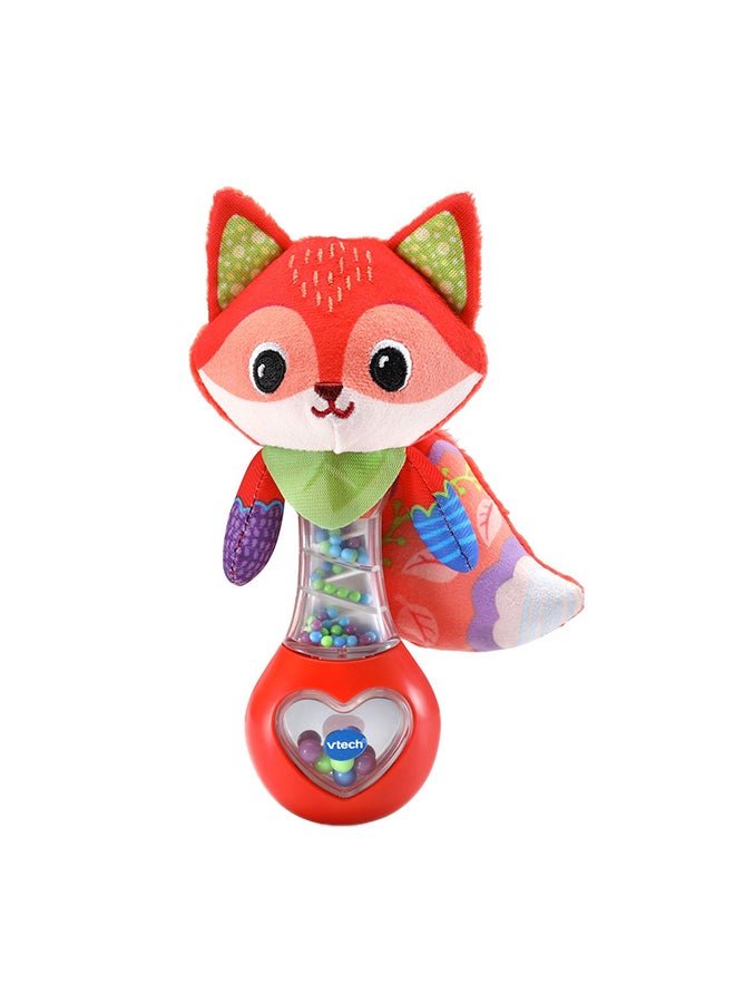 Shake And See Fox Rattle 19.1x17.5x7.3cm