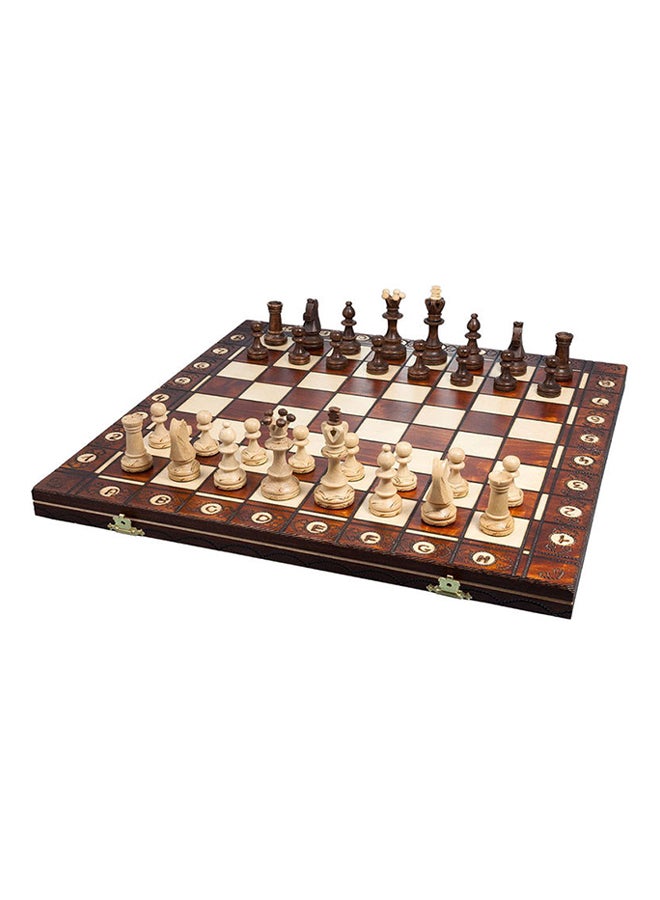 Foldable Chess Board Game Set 40.6x40.6x2.5cm