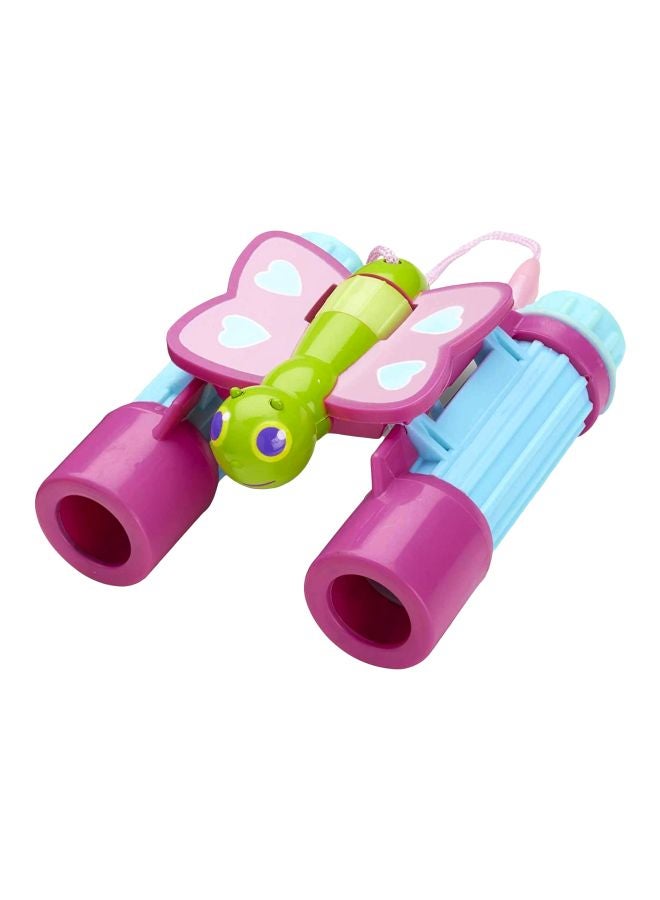 Butterfly Binoculars - Pretend Play Toy 4.25x2x2.5inch