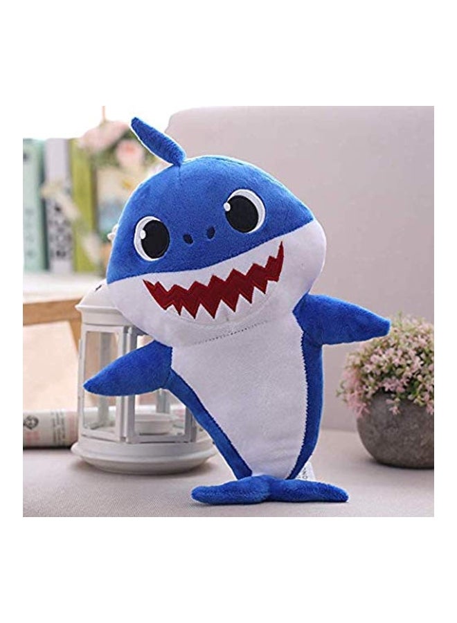 Soft Plush Singing Lighting Authentic Detailing Lightweight Baby Shark Toy 14x18x24.1cm