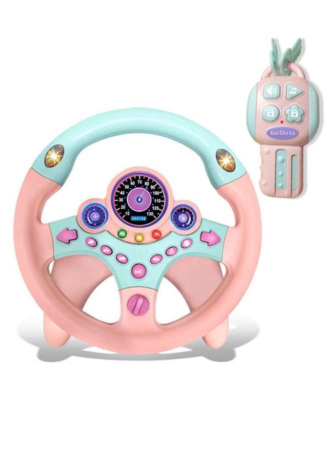 Rotating Steering Wheel Toy With Music