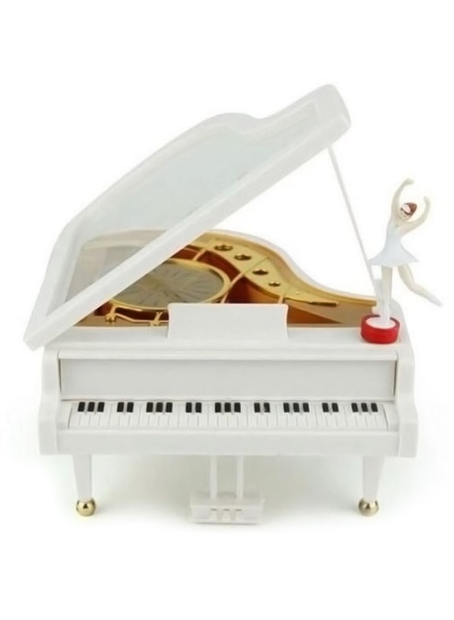 Musical Piano Box With Dancing Girl