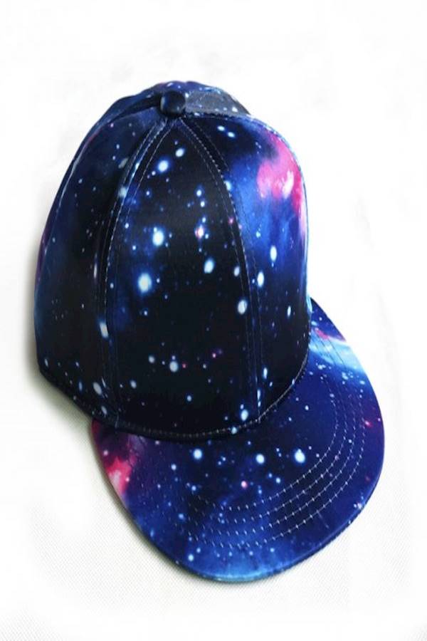 Galaxy Printed Cap Multicolour