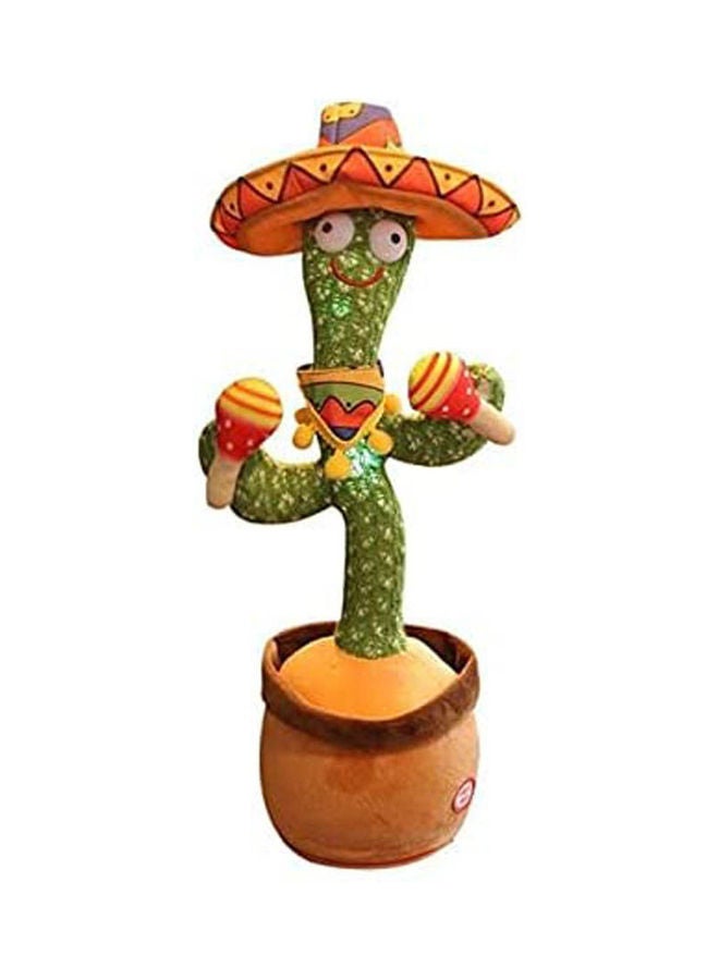Dancing Cactus Electronic Plush Toy Doll Cactus Toy That Can Sing And Dance