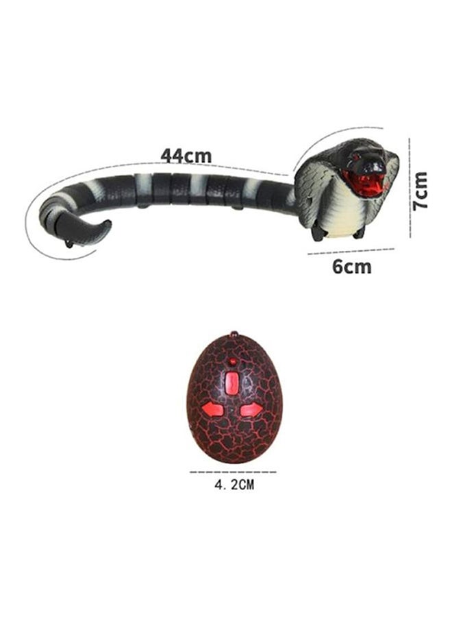 Remote Controlled Wireless Flexible Realistic Fast Moving Naga Cobra Snake Toy 44x7x6cm