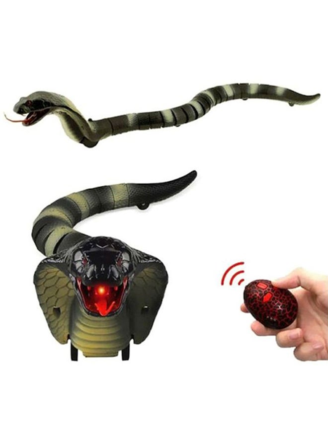 Remote Controlled Wireless Flexible Realistic Fast Moving Naga Cobra Snake Toy 44x7x6cm