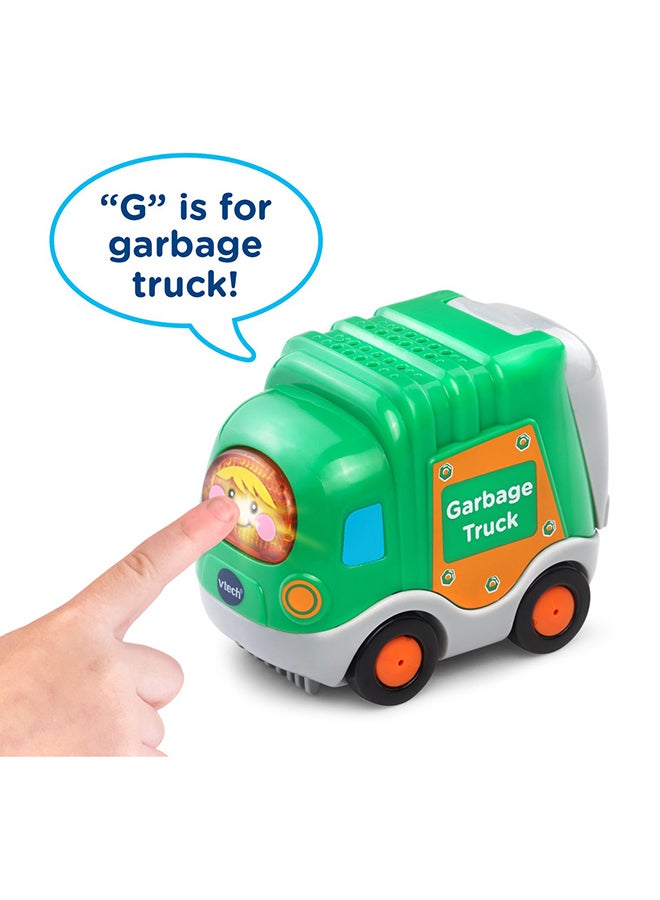 2-Piece Garbage Truck And Excavator Set Multicolour