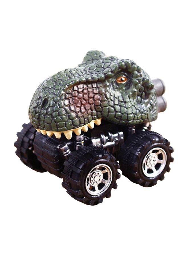 5-Piece Pull Back Dino Cars Toy Set Multicolour