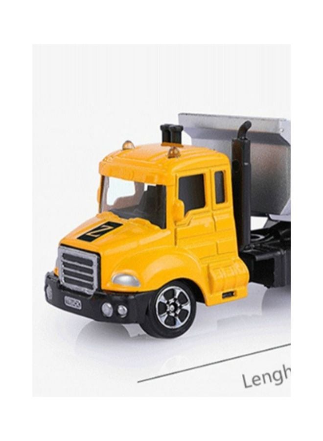 Mini Engineering Construction Truck 12x5cm