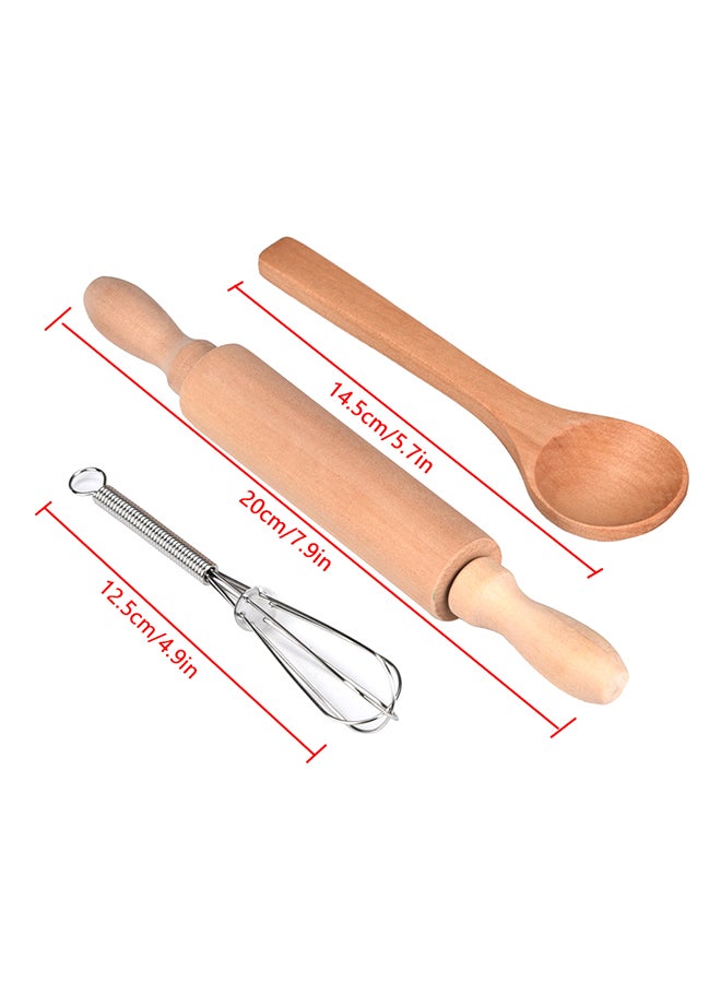 11-Piece Kitchen Costume With Cooking And Baking Pretend Playset