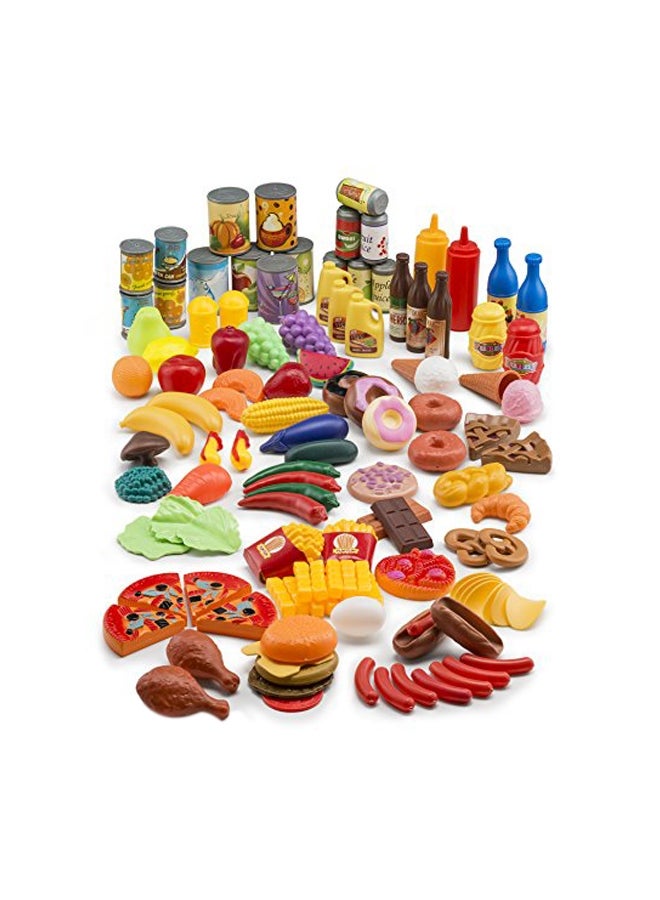 122-Piece Pretend Food Set