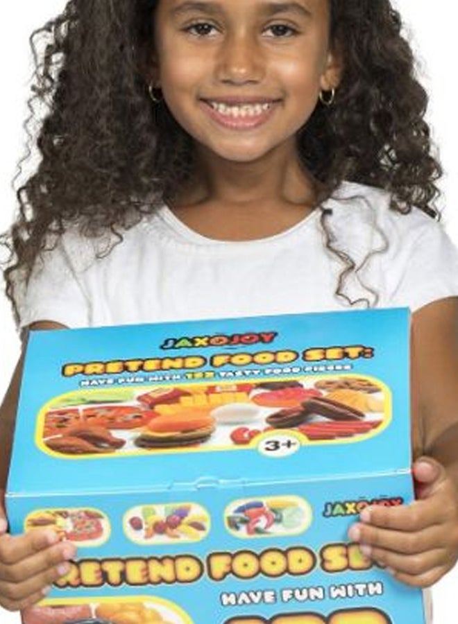 122-Piece Pretend Food Set