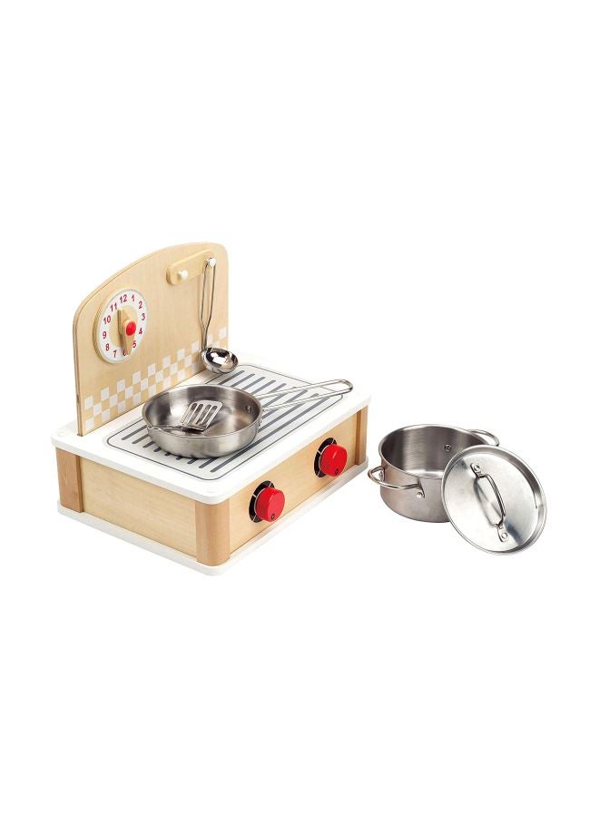 6-Piece Playfully Delicious Tabletop Cook and Grill Set