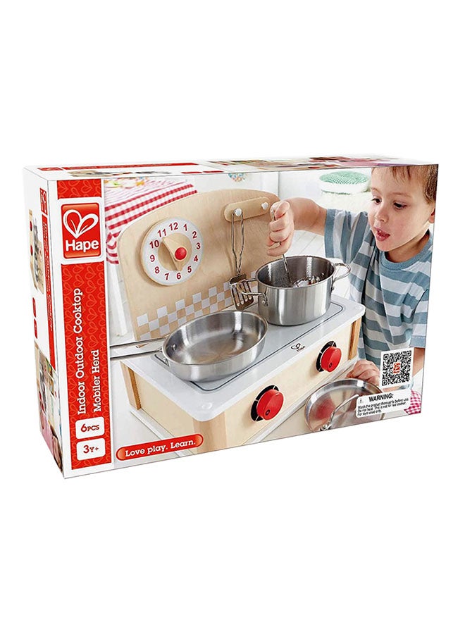 6-Piece Playfully Delicious Tabletop Cook and Grill Set