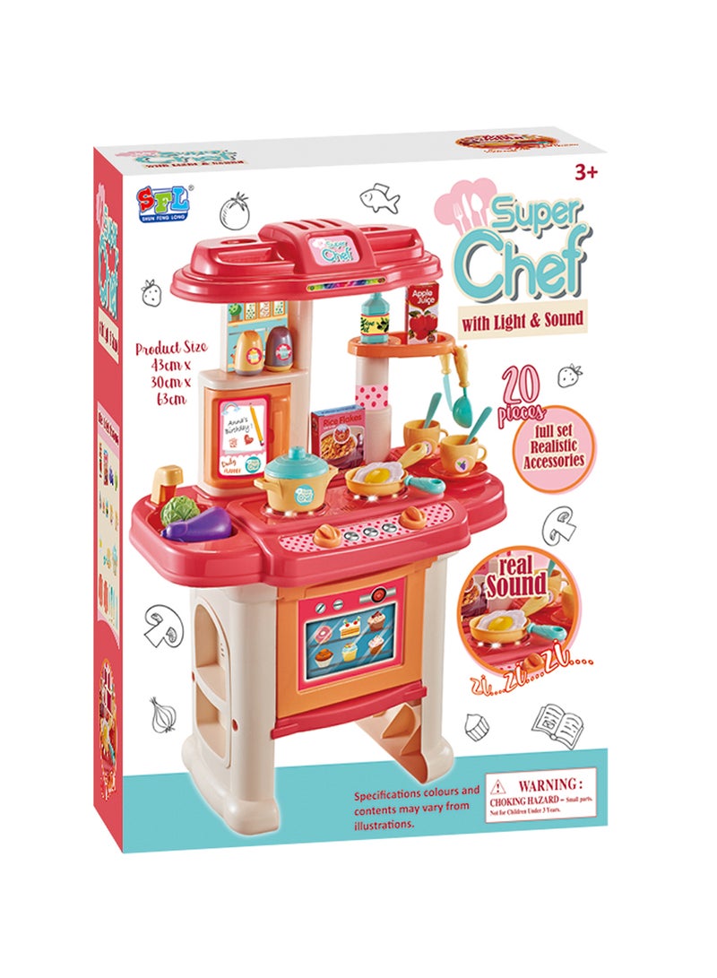 20-Piece Kitchen Set 43*30*63cm