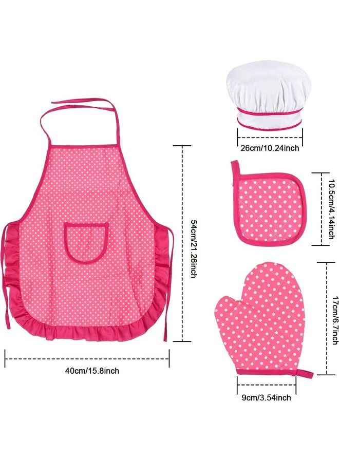 4-Piece Children Apron Set