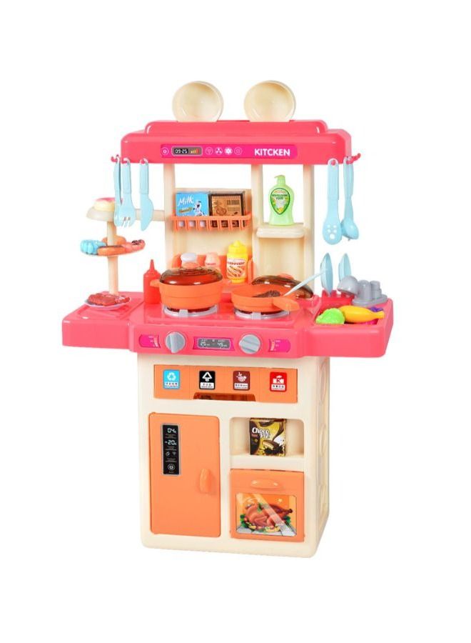 B&K Pretend kitchen cooking playset food toys 36 pcs Set Chef Role Play Accessories